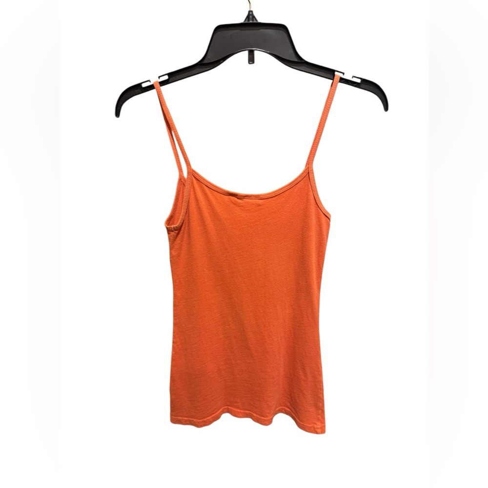 Orange Spaghetti Strap Tank top - Picture 2 of 3